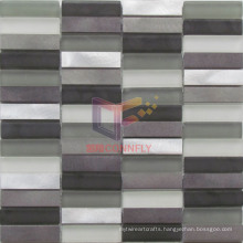 Hot Sale Aluminium Strip Mix Crystal Mosaic (CFS676)